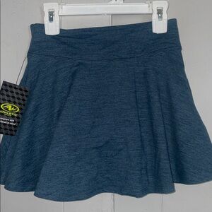 Girls Blue Athletic Skort